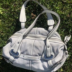 White B. Makowsky handbag